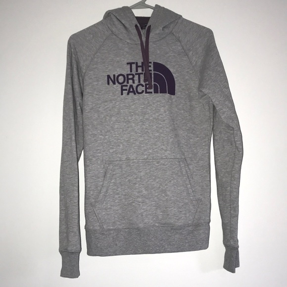 The North Face Tops - Gray North Face Logo Sweatshirt